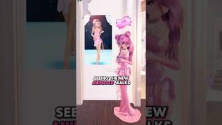 Opinions on the New Animated Walks in DTI?‍️#dresstoimpress #dti