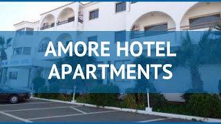 AMORE HOTEL APARTMENTS 3* Кипр Протарас обзор – отель АМОРЕ ХОТЕЛ АПАРТМЕНТС 3* Протарас видео обзор