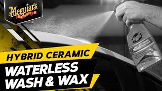 Meguiar’s Hybrid Ceramic Waterless Wash & Wax - Waterless Car Wash for a Slick, Protective Barrier