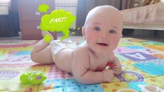 Try Not To Laugh with Babies Fart Gone Wild - Funny Videos