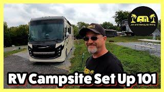 RV Campsite Set Up 101