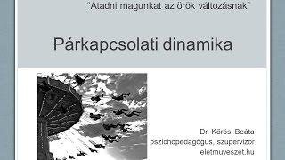 Párkapcsoló esték - "Átadni magunkat az örök változásnak" Párkapcsolati dinamika