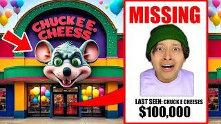 My Little Brother Went MISSING at Chuck E Cheese !?!? CAN WE FIND HIM??