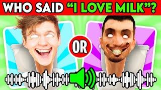 Guess The SKIBIDI TOILET Voice CHALLENGE!? (ALL SKIBIDI TOILETS!)