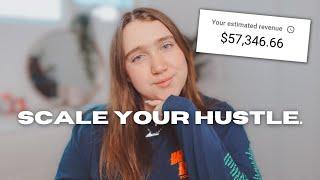 How to Turn Your Side Hustle into a FULL-TIME Job!