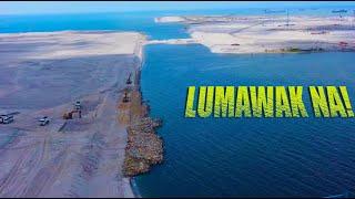 LUMAWAK NA! NILATAG NA MGA HEAVY EQUIPMENT | MANILA BAY RECLAMATION