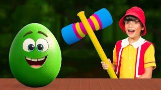 Surprise Eggs x Popular Nursery Rhyme for Kids | BabyBillion