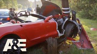 The First 48: Corvette Crashed into Electrical Pole Left Abandoned (Season 17) | A&E