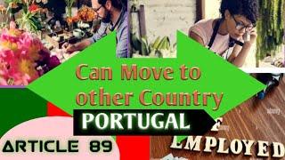 Article 89 & travelling| Portugal TRC new update | Immigration Portugal 2023 | Portugal trc Process