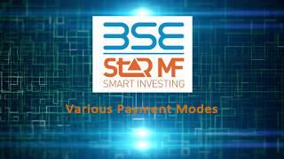 Various Payment Modes available on BSE StAR MF