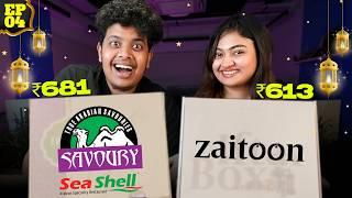 SeaShell vs Zaitoon With Zoya | Iftar Box Battle EP 4 - Irfan's View