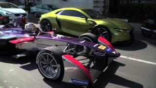 DS Virgin Racing in the streets of Paris ! #ParisePrix