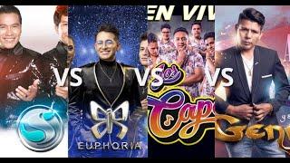 Mix Cumbia Sureña || Sabor Sabor vs Euphoria vs Los Capos vs Los Genios || Dj Tapia Bolivia