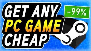 How to buy Steam Games/Keys/Codes Cheaper (best game deals) 2022!  Get Any PC Game Cheap!