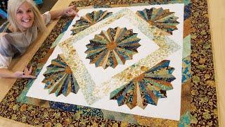 DRESDEN BLOOM QUILT TUTORIAL!