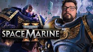 SPACE MARINE 2 PLAYTHROUGH! WARHAMMER TIME!!!