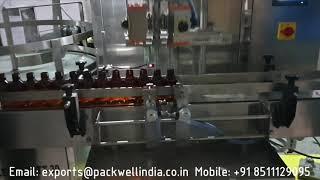 Automatic syrup filling machine