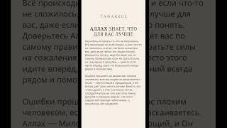Аллах знает, что лучше для вас.