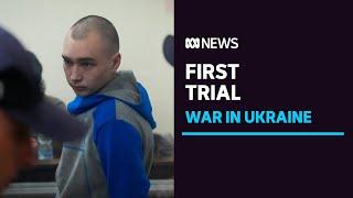 Russian soldier pleads guilty to killing Ukrainian civilian at war trial | ABC News