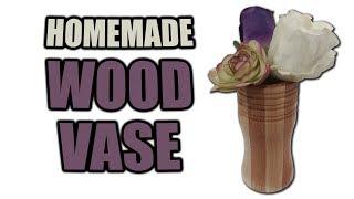 How to Make a Wood Vase - Lathe Project - Gift Idea