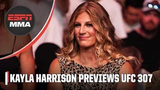 Kayla Harrison previews UFC 307, doesn’t care who wins Peña vs. Pennington | ESPN MMA