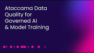 Demo: Ataccama Data Quality For AI