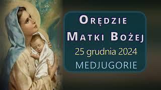 MEDJUGORIE - Orędzie Matki Bożej z 25 grudnia 2024 - PRZESŁANIE KRÓLOWEJ POKOJU