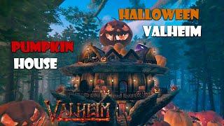 Pumpkin Tree House- Valheim Halloween build