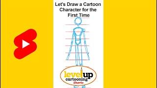 Let's Draw A Cartoon Character for the First Time