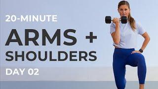 Strong 20 Day 2: 20-Minute Arm and Shoulder Workout