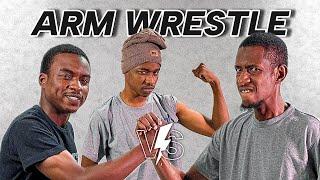 ARM WRESTLE BATTLE: EMDEE VS GEEBOY, YASAAR & ROCKIT