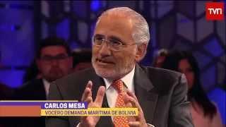 Entrevista a Carlos Mesa en TVN de Chile (Programa Completo)