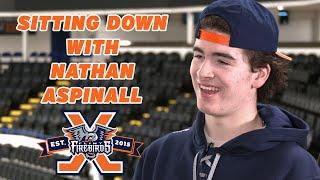 Sitting Down with New York Rangers Prospect, Nathan Aspinall