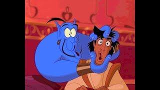 Aladdin (1992)| Best Of Genie Impressions & Funny Moments[HD]