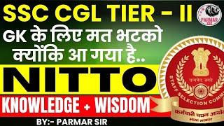 NITTO FOR SSC CGL TIER -2 | LECTURE -1 | PARMAR SSC