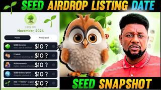 My Seed Airdrop Crypto Experience - (Is $900 Possible for this token)