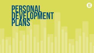 Personal Development Plans