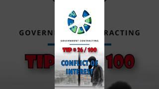 What is a Conflict of Interest? | Win Government Contracts!  #smallbusiness #governmentcontracting