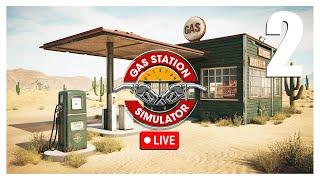 JETZT LEGEN WIR RICHTIG LOS - GAS STATION SIMULATOR - LET'S PLAY - DEUTSCH - LIVE