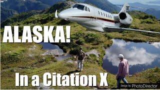 A Trip In the Life of a Corporate Pilot - To Ketchikan, Alaska In a Citation X