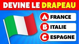 Devine le PAYS par son DRAPEAU - Avec Options  | 100 Drapeaux 