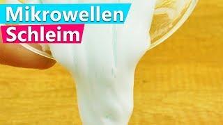 DIY Schleim aus der Mikrowelle?! Toller Schleim NUR EINE Zutat | Super einfach DIY Idee