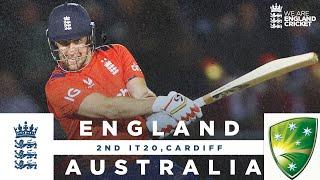 Livingstone Smashes Stunning 87 | Highlights - England v Australia | 2nd Men’s Vitality IT20 2024