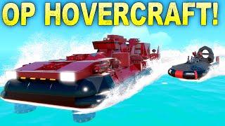 2 Hovercraft VS 1 OVERPOWERED HOVERCRAFT!