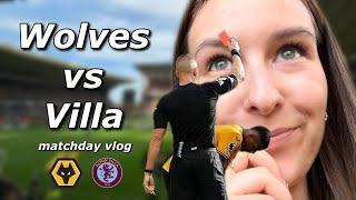 HWANG SCORES BUT LEMINA SEES RED ON DERBY DAY | Wolves vs Aston Villa (1-1) Matchday Vlog