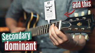 The ONE CHORD that fixes your boring chord progressions!