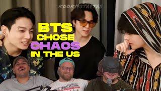 BTS chose CHAOS in the US REACTION