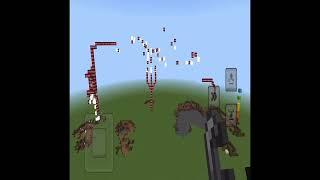 exploding stuff on Minecraft ￼