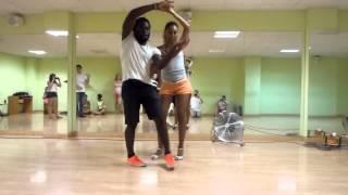 Bersy Cortez - Salsa en Pareja - Intermedio - Partnerwork on 1