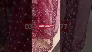 Indian Saree / Pearl Work / Stone Work Saree / Al Madina Silk /